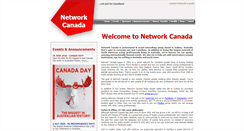 Desktop Screenshot of networkcanada.com.au